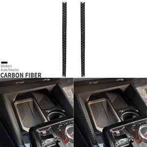 Real Carbon Fiber Console Storage Box Side Cover For BMW 5 Series i5 G60 G68 24+ - Picture 1 of 24