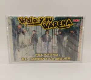 Walo y su Warena Felicidad El Carro y La Mujer Cassette Tape Cumbia Tropical - Picture 1 of 3