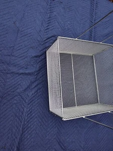 Marlin Steel Wire Products 00-00007001A-31 Silver Rectangular Parts Washing - Picture 1 of 10