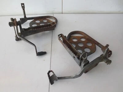 Yamaha Big Bear 350 1997 4x4 ATV usado OEM estriberas izquierda derecha protectores Foto 1 de 4