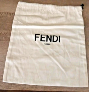 FENDI Roma Storage Drawstring Dust Bag 11”x 11.5 - Picture 1 of 3