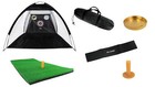 Golf Trainingsset Golf  Training Rasenst�ck  Golfball-Tee Zelt  Auffangnetz Tasche