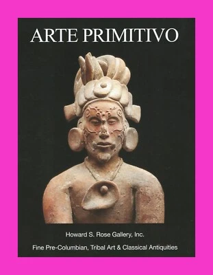 Pre Columbian Artifacts Price & Value Guide Arte Primitivo Auction Catalog 109 - Image 1 of 4