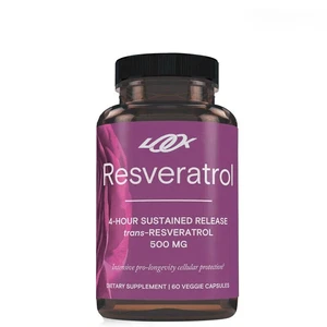 Resveratrol 500mg, 60 cápsulas - Imagen 1 de 7