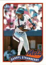 1989 Topps #300 Darryl Strawberry Great!
