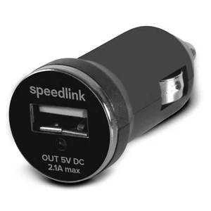 Speedlink KFZ Lader 2,1A USB Ladegerät 12V 24V Lade-Adapter für Handy iPhone etc - Afbeelding 1 van 5