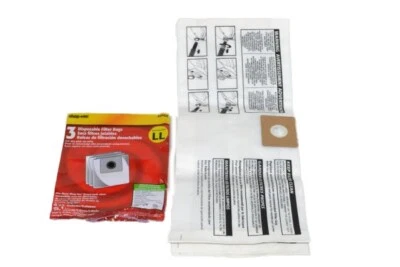 Shop-Vac 型 LL 真空袋 #9066000, 4 加仑, 1 件装 3 包 — 第 1/2 张图片