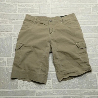 Kuhl Vintage Patina Dye Cargo Shorts Womens Size 10 (32) Gray Cotton Nylon - Image 1 of 4