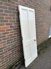 Four panel internal door, 1981x762x44mm, traditional white Painted - used
