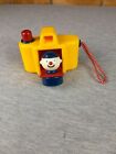 Vintage Ambi Toys Holland Focus Pocus Camera Jack In The Box Yellow Clown