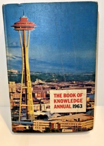 The Book of Knowledge 1963 Annual Grollier - Picture 1 of 7