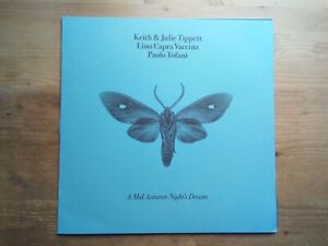 Keith & Julie Tippett A Mid Autumn Night's Dream EX BLUE Vinyl Record DCLP006