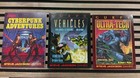GURPS 3E Konvolut: Cyberpunk Adventures + Vehicles 2E + Ultra-Tech Rev