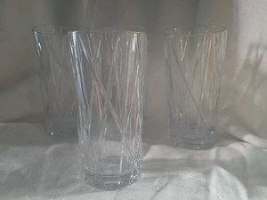 Set of 4 Orrefors Crystal City High Ball Glasses 5 3/4” Tall Great Condition - Bild 1 von 6