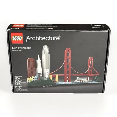 COMPLETE! 2019 LEGO Architecture San Francisco City 21043 Set w/ 2 SEALED BAGS! - Image 1 of 4