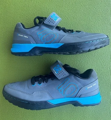 Size 11 - Five Ten Kestrel Stealth Lace/Strap Mountain Bike Shoes Cycling - Image 1 of 4