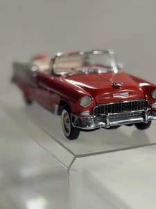 Franklin Mint 1955 Chevrolet Bel Air Convertible Model# B11TQ17 Scale 1:24 Used - Picture 1 of 11