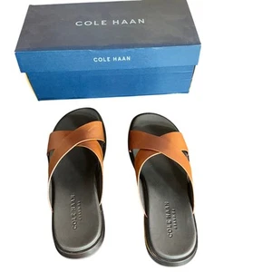 Cole Haan Grandseries offene Zehenpartie Slipper Schlappen Sandalen Schuhe 9M neu mit Etikett - Bild 1 von 7