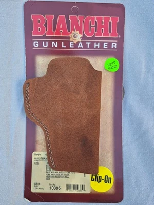BIANCHI Mod 6 Waistband IWB Leather Holster LH  NOS  FITS  See List     C - Image 1 of 4