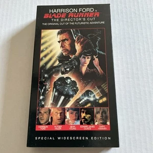 Blade Runner The Directors Cut VHS 1999 Harrison Ford Rutger Hauer SciFi Movie - Picture 1 of 3