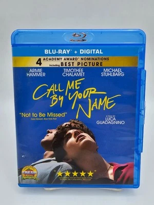Call Me by Your Name (Blu-ray, 2017) LGBTQ+ Gay Interest Foto 1 de 4