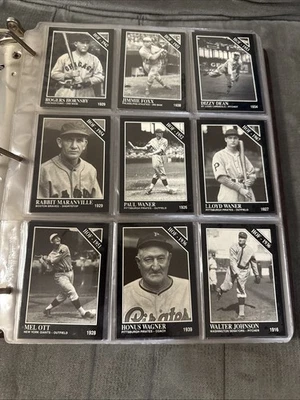 1991 The Sporting News CONLON BASEBALL CARDS COMPLETE SET 1-330 With Binder - Image 1 of 2