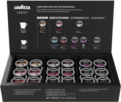 Lavazza Expert Variety Pack, Compatible w/ Lavazza Classy Machines [36 Capsules] - Image 1 of 4
