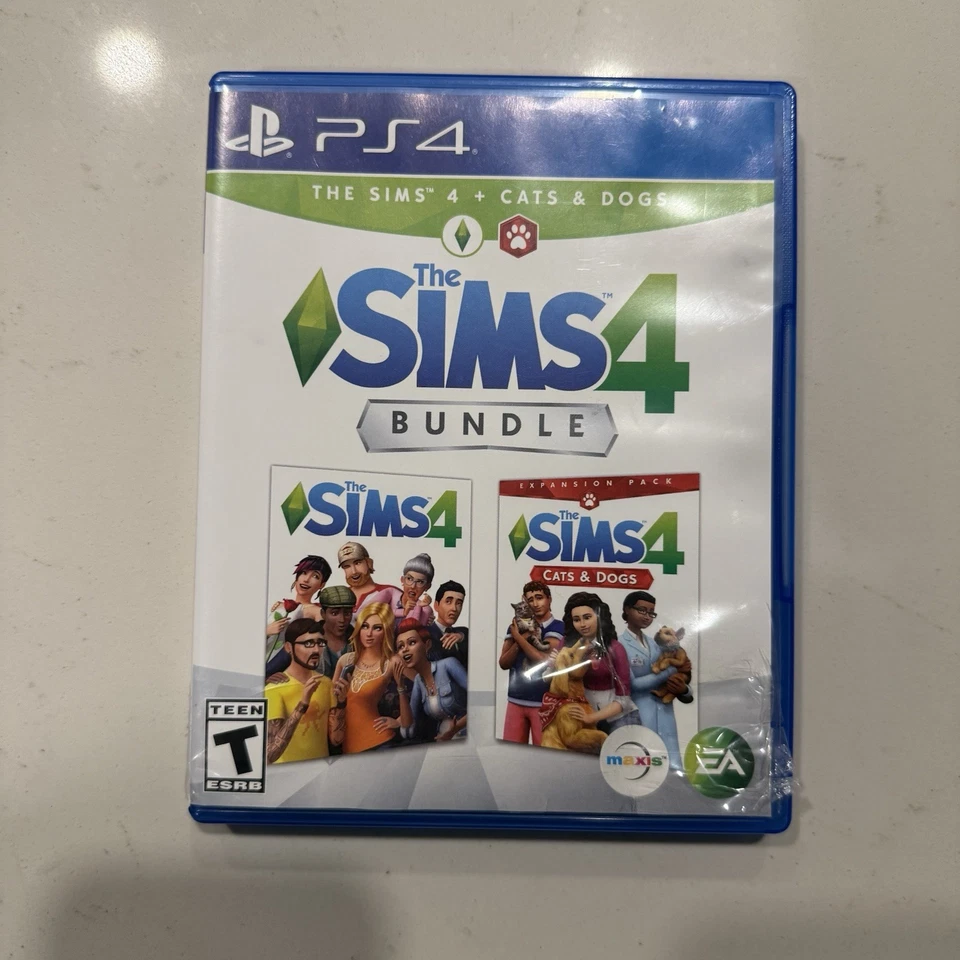 Los Sims 4 Plus Gatos y Perros Sony Playstation 4 No Probado PS4 Foto 1 de 4