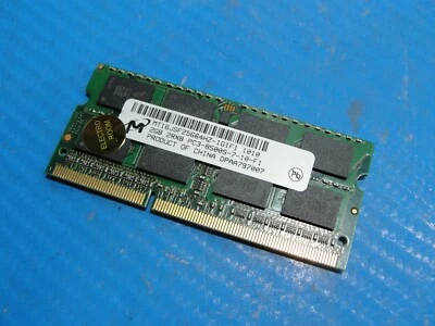 Macbook A1286 Laptop Micron 2GB Memory PC3-8500S-7-10-F1 MT16JSF25664HZ-1G1F1 - Image 1 of 3