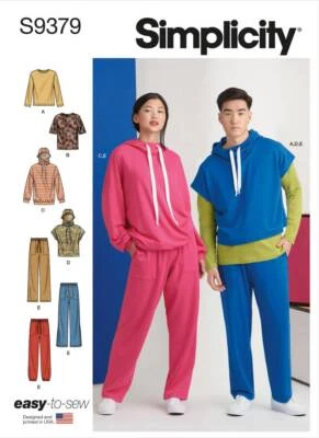 Schnittmuster Kombinationen Simplicity s9379 XS-XXL 30-52 DE 40-62 Herr - Bild 1 von 4