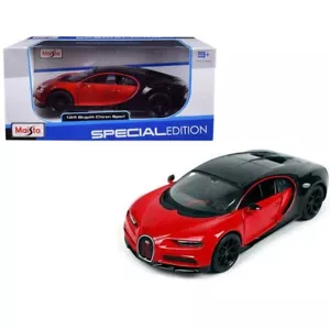 Bugatti Chiron Sport Special Modellino Auto Metallo Maisto Collezione Scala 1:24 - Imagen 1 de 6