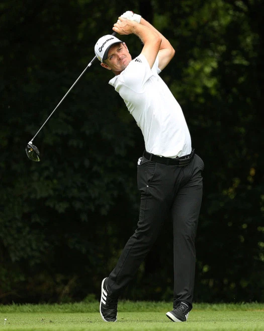 Pôster com estampa de golfe profissional JUSTIN ROSE brilhante foto 8x10 Masters US Open - Imagem 1 de 1