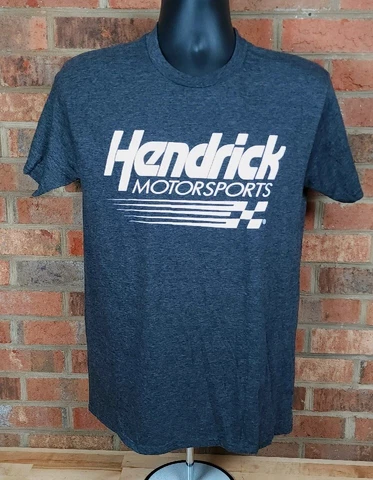 NASCAR Hendrick Motorsports Mens Gray Tshirt Size Medium Cover