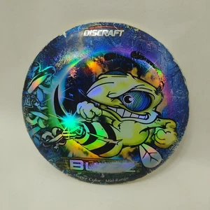 Old Run Foil Super Color Discraft Disc Golf BUZZZ Bumble bee 180G Good Inked - Picture 1 of 6