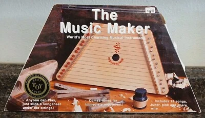  The Music Maker Instrument Lap Harp Zither Peeleman Mclaughlin Belarus - Image 1 of 4