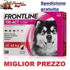 Frontline TRI-ACT 3 pipette per cani di 40-60 kg antiparassitario NEW