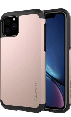 Luvvitt Ultra Armor Case for iPhone 11 Pro Max 6.5 with Removable Rose Gold back - Image 1 of 4