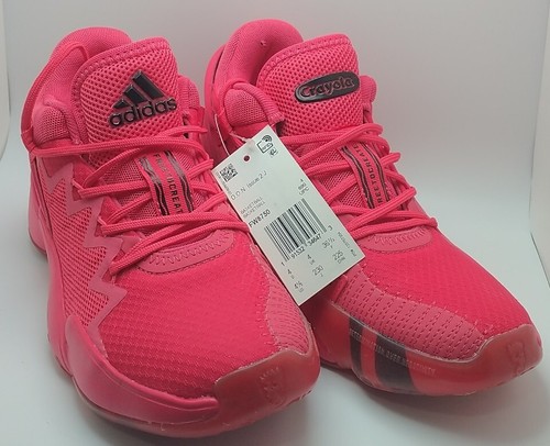 Adidas nuove bambino ragazza D.O.N. Scarpe da basket numero 2 taglia 4 5 colore rosa