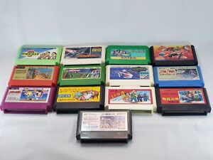 Lot 13 COMVOY Karate Famicom FC NES Nintendo Used Retro Video Games From Japan