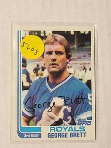 1982 Topps #200 George Brett Kansas City Royals