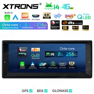 XTRONS QLED 10,25" Android 14 Autoradio 8G+256GB DTS 4K GPS DSP für BMW E39 E38 - Bild 1 von 19