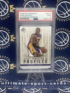 🇺🇸🏀2008 SP AUTHENTIC Kobe Bryant AUTHENTIC PROFILES #AP-40-PSA 9 -Mint** - Bild 1 von 2