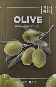 The Saem Olive Sheet Mask 10pcs – Nourishing & Radiant Vegan K-Beauty Skincare - Picture 1 of 6