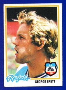 GEORGE BRETT royals 1978 TOPPS #100 VERY GOOD