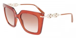 Gafas de sol Ferragamo para mujer 51 mm marrón transparente SF1041S-232-51 - Imagen 1 de 1