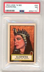1952 Topps Look 'N See Cleopatra #44 PSA 7 P1284