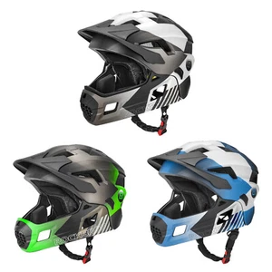 ROCKBROS Fahrrad Kinderhelm Integriert Fahrradhelm Jugend SchutzHelm S/M 48-57CM - Picture 1 of 12