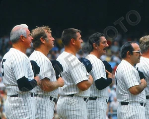 New York Yankees Legends DiMaggio, Mantle, Maris, Martin, Berra 8x10 Foto - Bild 1 von 1