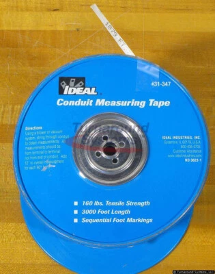 Ideal 31-347 管道测量胶带,1,121 英尺 — 第 1/2 张图片