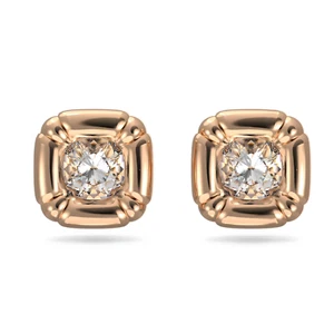 Pendientes Swarovski Dulcis perforados tono oro rosa #5617910 nuevos $185 - Imagen 1 de 5